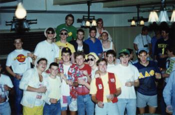 Photo Of 1980s Fraternity Brothers